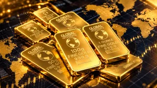 الذهب يتراجع طفيفاً في إنتظار قرار الفيدرالي الأمريكي لتحديد الإتجاه القدام 